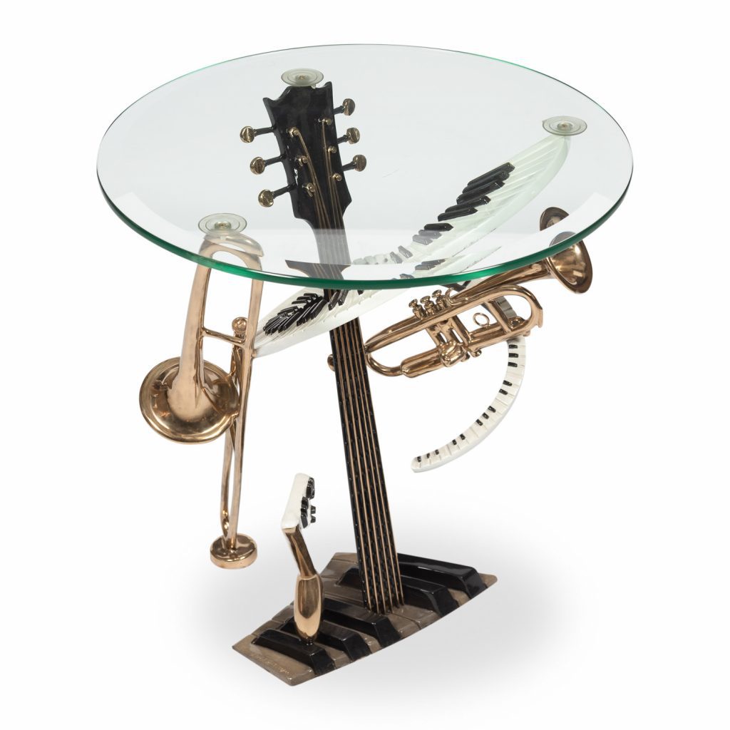 Paul Wegner - Jazz Bronze Musical Table